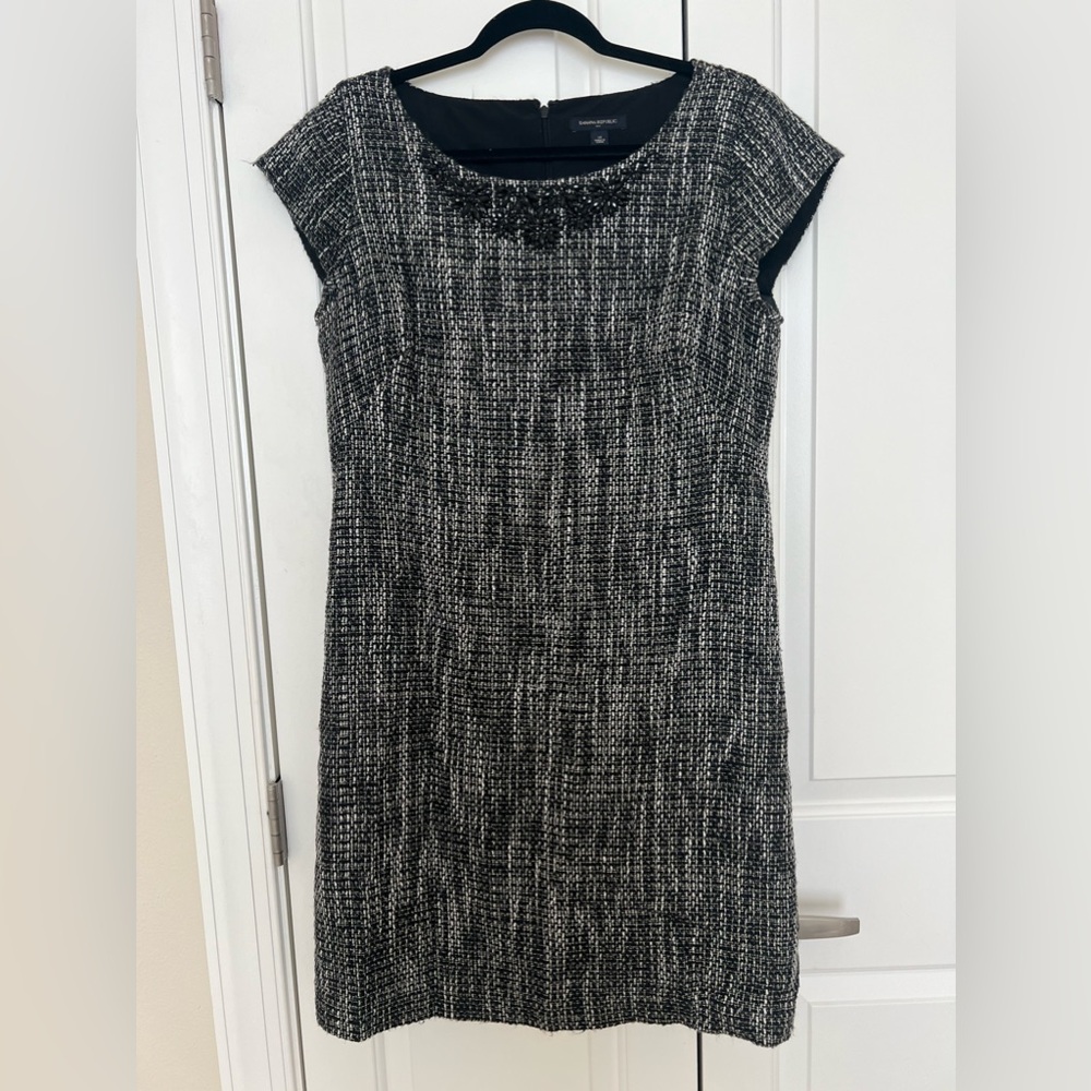 Banana Republic tweed dress